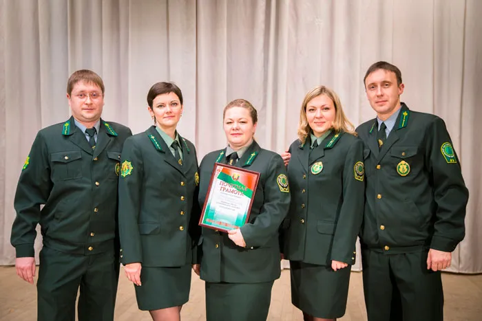 Команда Россонского лесхоза заняла первое место в конкурсе «Парад профессий». фото
