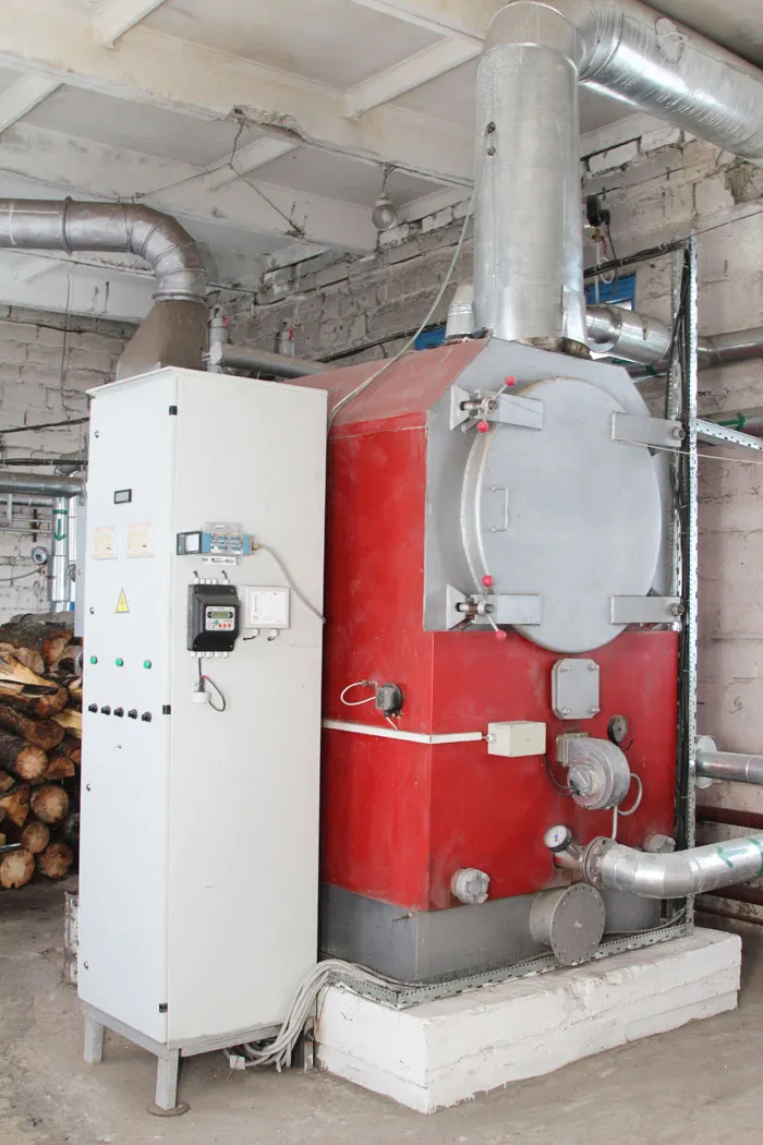 Новая система отопления в Воложинском лесхозе ежегодно экономит 18 тонн условного топлива. фото