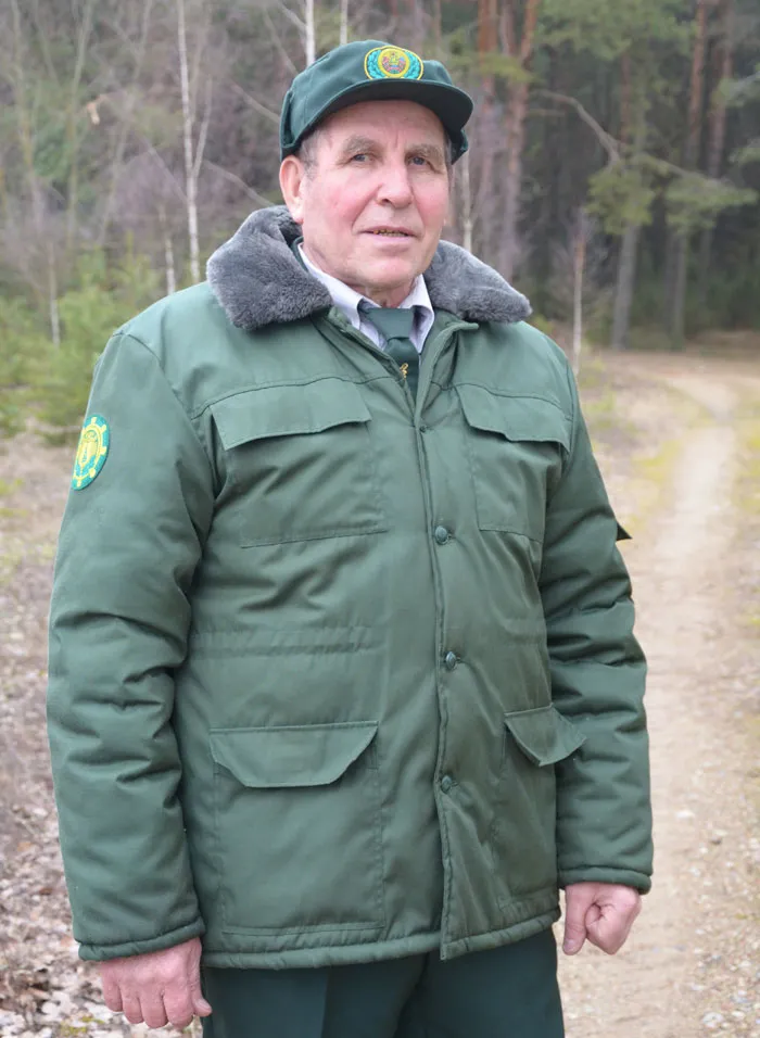 Лесничий Гезгаловского лесничества Иван Белоус без малого 40 лет служит лесу. фото