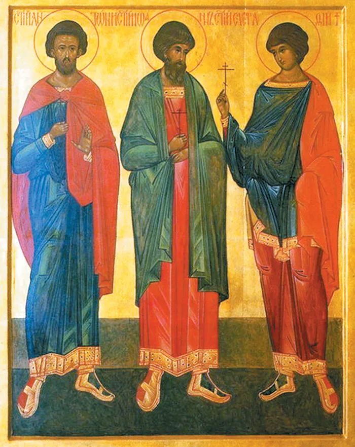 Литовские мученики Антоний, Иоанн и Евстафий