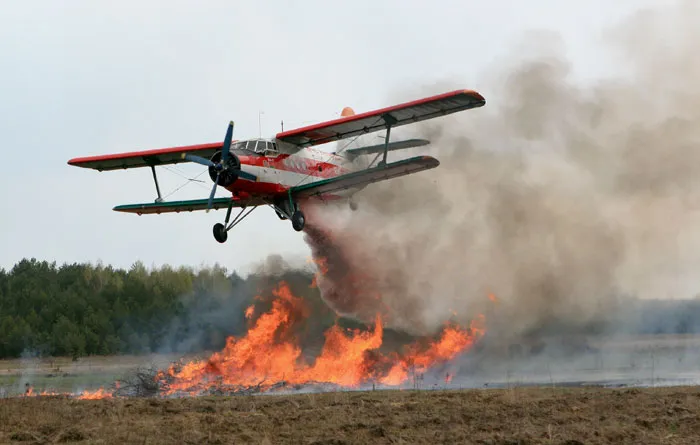 Воздушные суда «Беллесавиа» уже полностью готовы к пожароопасному сезону. фото
