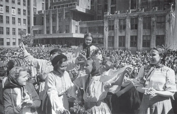 Минск, 9 Мая 1945 года. фото