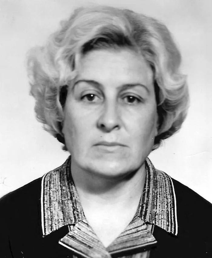 Валентина Александровна Шарапо. 1977 год. фото