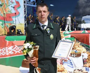 Директор Барановичского лесхоза Виталий ЖОЛНЕРЧИК. фото