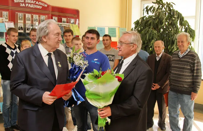 Педагог БГТУ профессор Николай Вырко отметил 80-­летие со дня рождения. фото