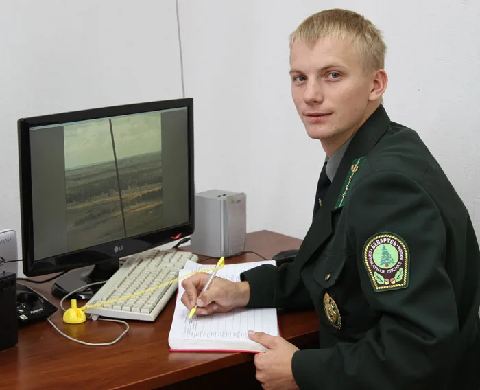 Инженер по охране и защите леса Павел ВЕРТЕЙКО. фото