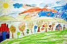 Объявлен конкурс детского рисунка «Радзіма мая — Беларусь!». фото