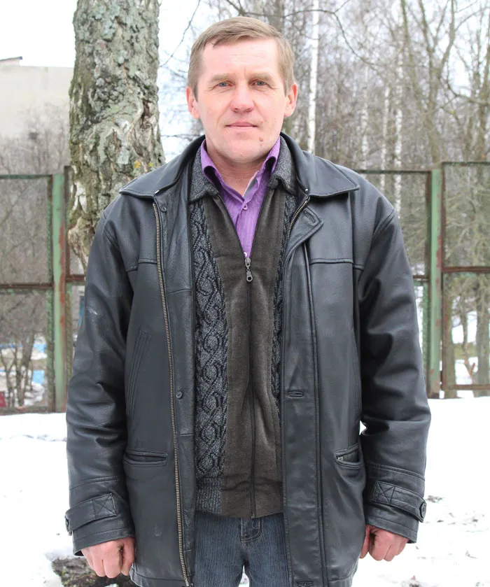 Виктор Муха, лесник Круговичского лесничества Ганцевичского лесхоза. фото