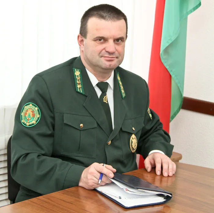 Директор ГЛХУ "Бегомльский лесхоз" Алексей Прокопов. фото