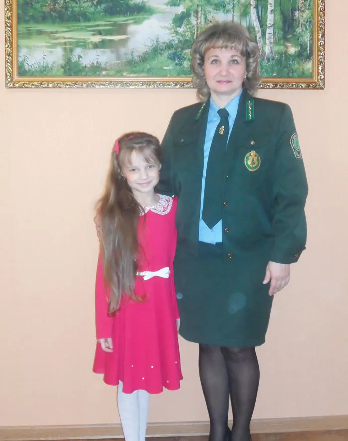 Настя ШКУРАТОВА с мамой Еленой Анатольевной. фото