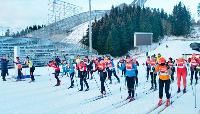 Команда спортсменов-любителей лесной отрасли достойно выступила в Норвегии. фото