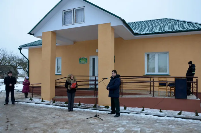 В Глубокском опытном лесхозе открылось новое административное здание Узречского лесничества. фото